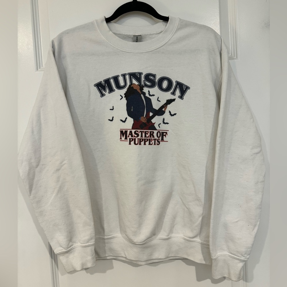 Stranger Things Eddie Munson Sweatshirt Adult Small